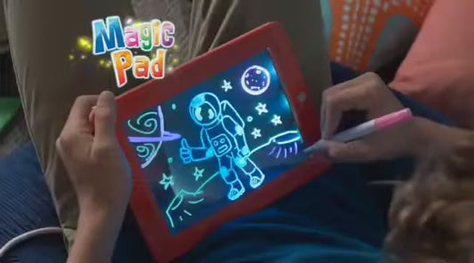 Kids Light-Up LCD Writing Tablet – Creative Drawing & Learning Pad